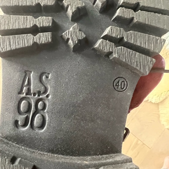 AS98 DRAKIE size 40 NIB Cardinal Cranberry - Picture 4 of 11